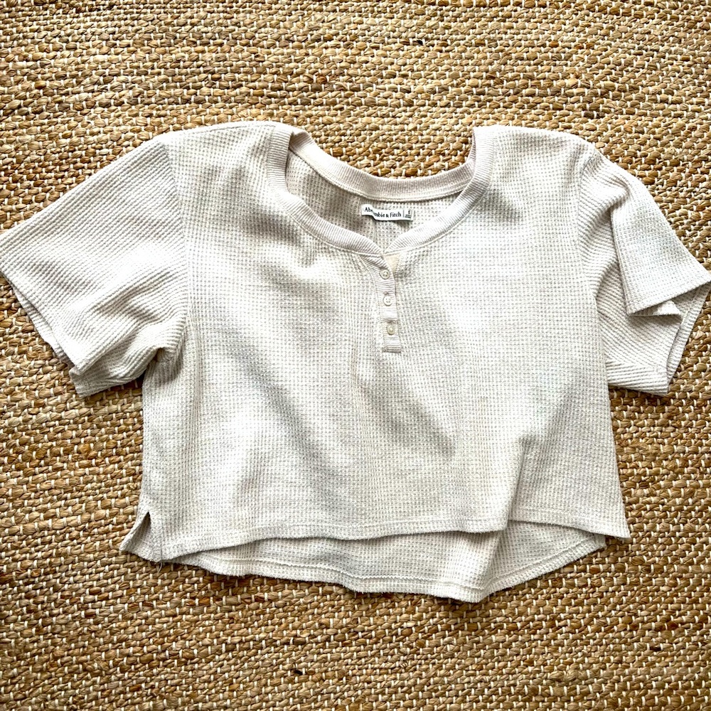 Abercrombie Waffle Knit Tee